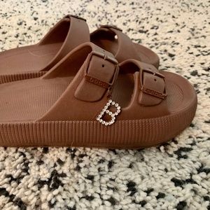 Bebe platform sandals